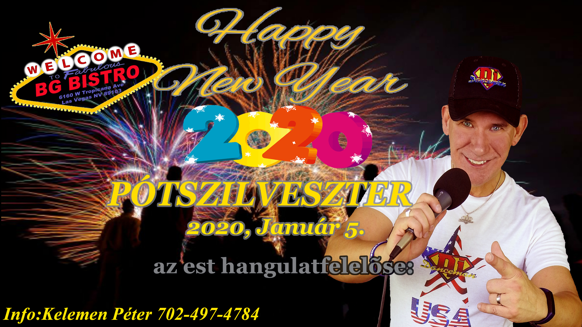 Pótszilveszter 2020 Las Vegas